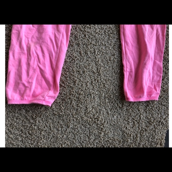 VS vintage pink sweats Sz M - Picture 2 of 7